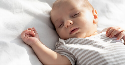 napping baby - Serene Dreams